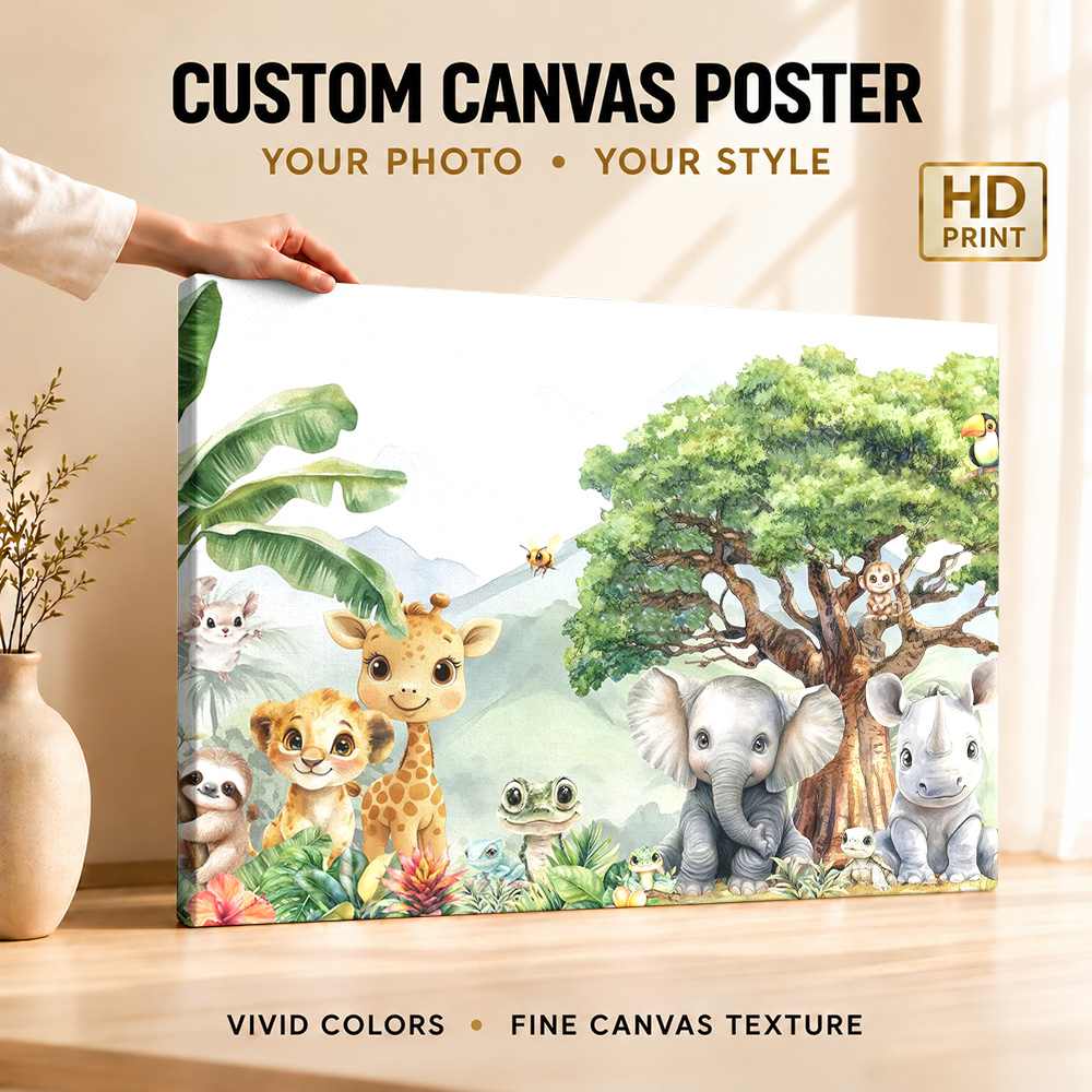 Baby Nursery Frames - Cuadro en lienzo con marco de