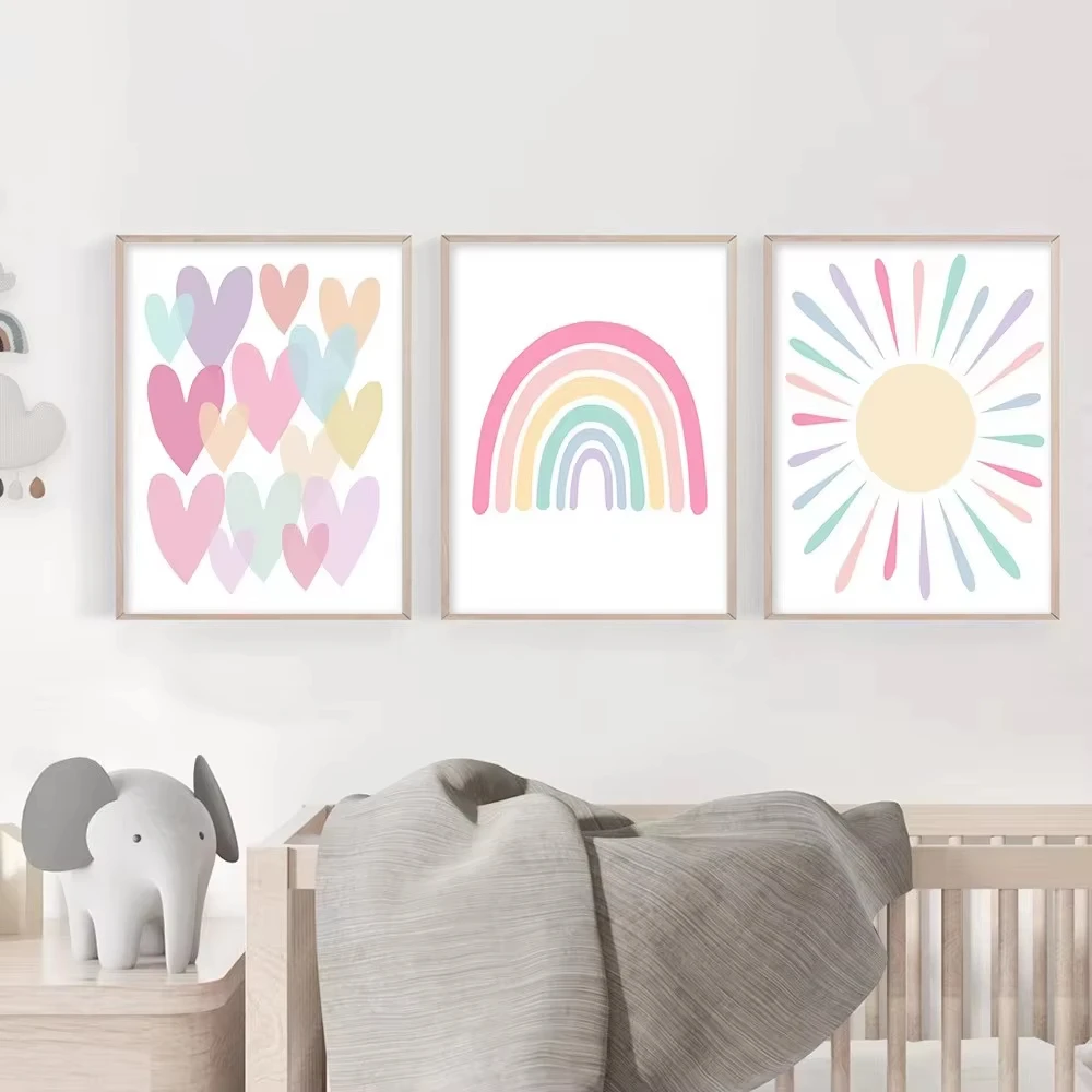 Baby Nursery Frames - (Sin marco) Póster con diseño de