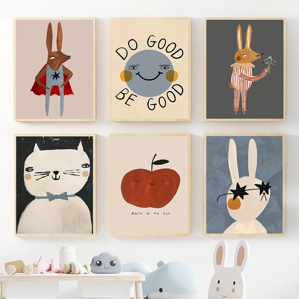Baby Nursery Frames - (Sin marco) Divertido cuadro de pared