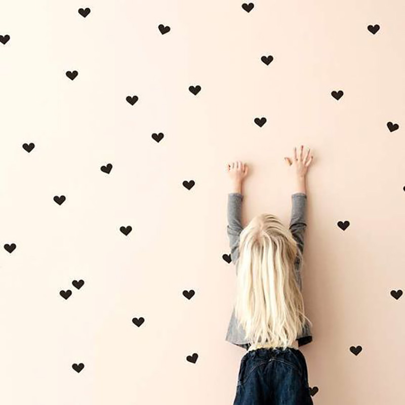 Pegatinas decorativas de coraz - Baby Nursery Decor Girl reseña y precio