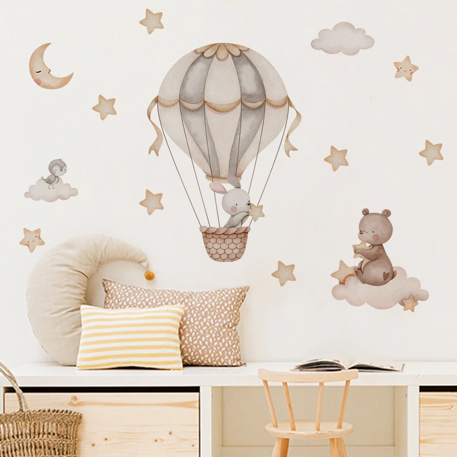 Pegatinas de pared de nube con - Baby Nursery Boy reseña y precio