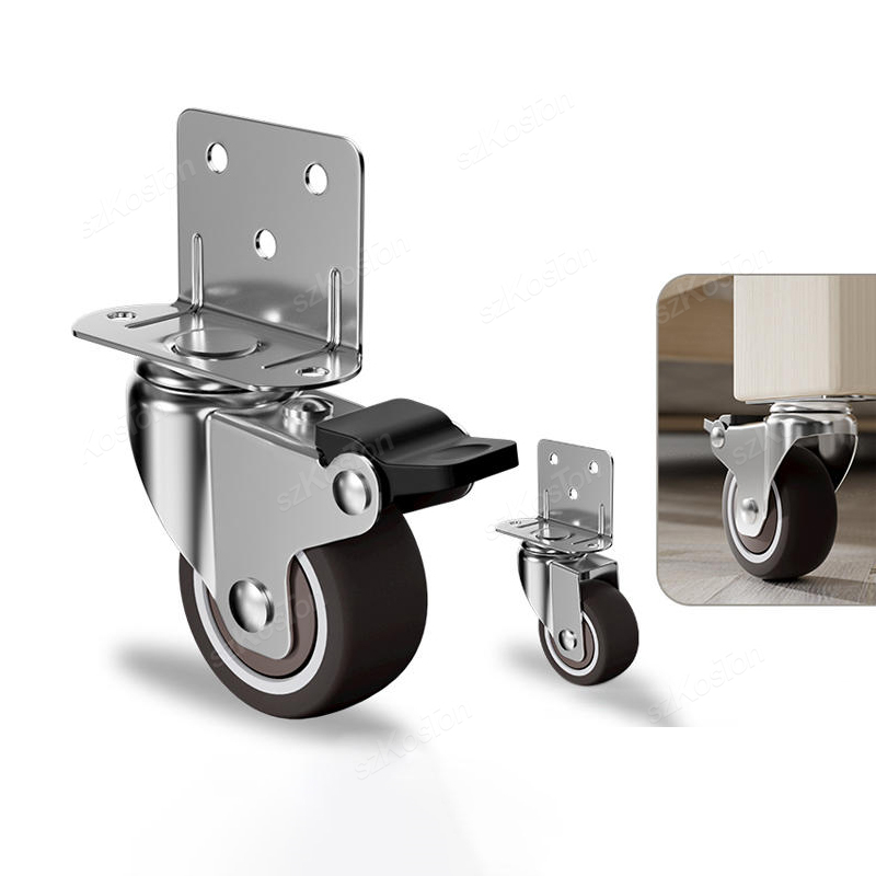 Ruedas giratorias de goma suav - Baby Nursery Trolley reseña y precio